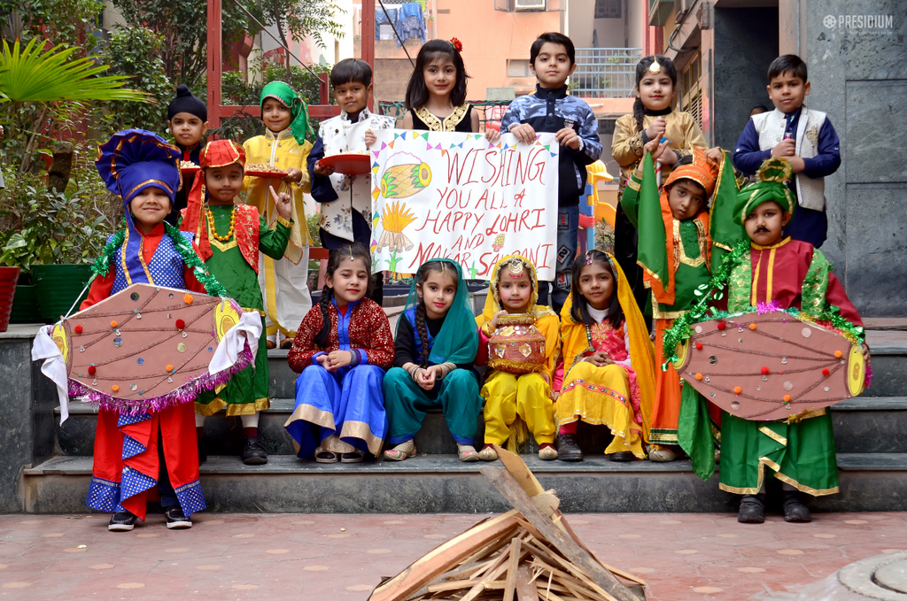 Presidium Pitampura, PRESIDIANS SOAK IN THE FESTIVE SPIRIT OF LOHRI