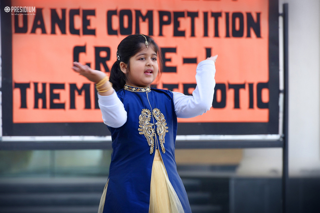 Presidium Gurgaon-57, INTRA-CLASS DANCE COMPETITION WITNESSES ENERGETIC PERFORMANCES