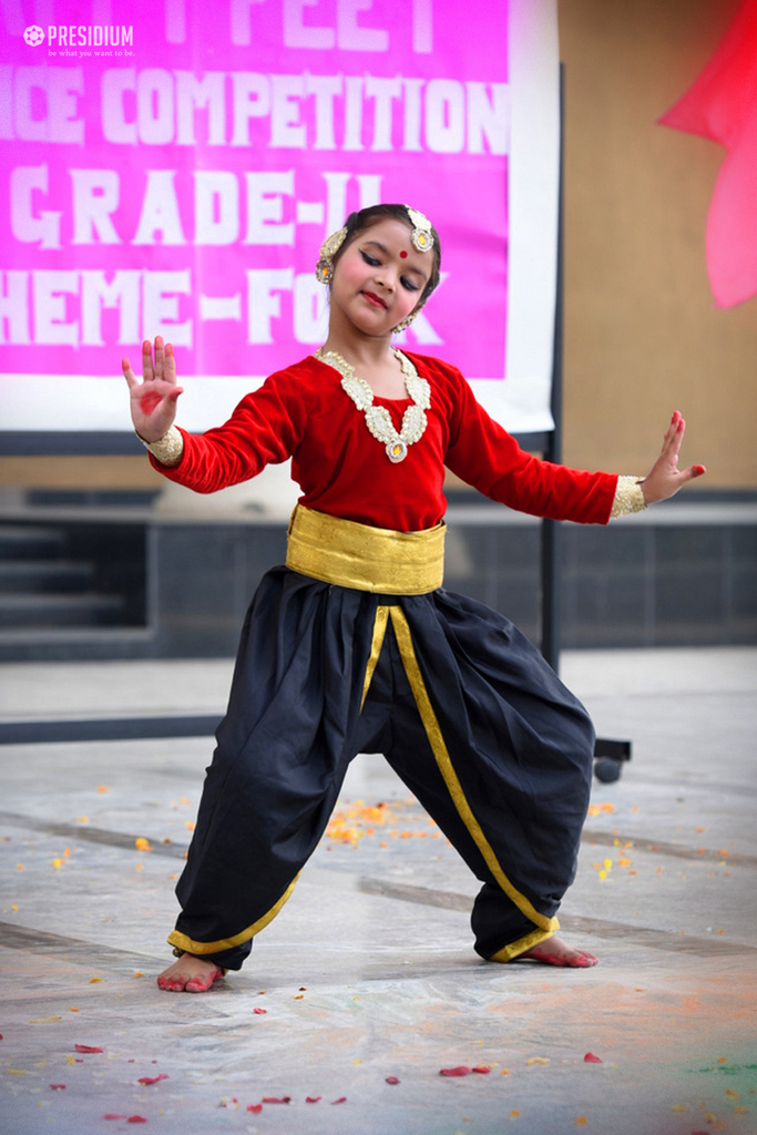 Presidium Gurgaon-57, INTRA-CLASS DANCE COMPETITION WITNESSES ENERGETIC PERFORMANCES