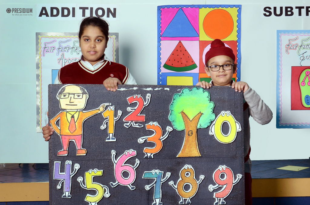 Presidium Punjabi Bagh, STUDENTS ASSIMILATE MATHS CONCEPTS IN MATHS WEEK