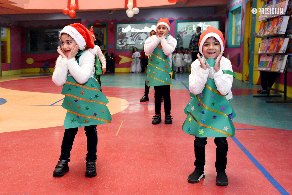 Presidium Punjabi Bagh, STUDENTS MARK CHRISTMAS WITH SUDHA MA’AM