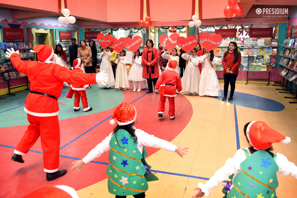 Presidium Punjabi Bagh, STUDENTS MARK CHRISTMAS WITH SUDHA MA’AM