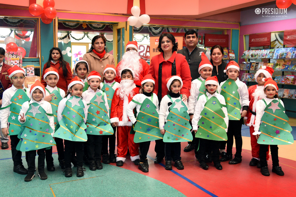 Presidium Punjabi Bagh, STUDENTS MARK CHRISTMAS WITH SUDHA MA’AM