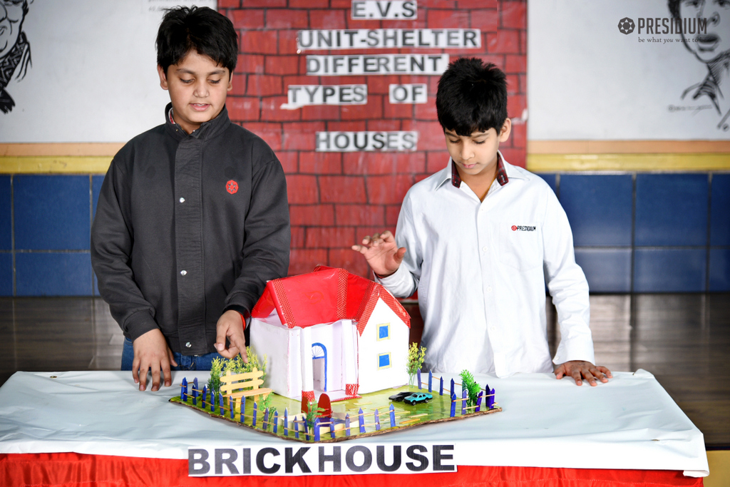 Presidium Punjabi Bagh, LEARNING ABOUT TYPES OF HOUSES WITH AN INTERESTING ACTIVITY