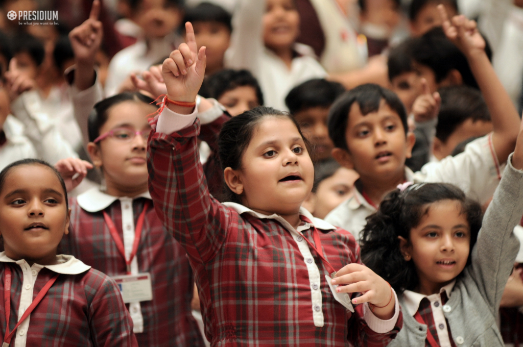 Presidium Rajnagar, PRESIDIANS CELEBRATE CHILDREN’S DAY WITH FRIENDS & TEACHERS