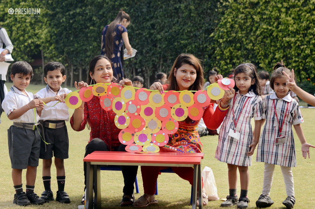 Presidium Rajnagar, DIWALI FINDS ITS WAY TO TEACH THE VALUE OF FESTIVALS TO STUDENTS