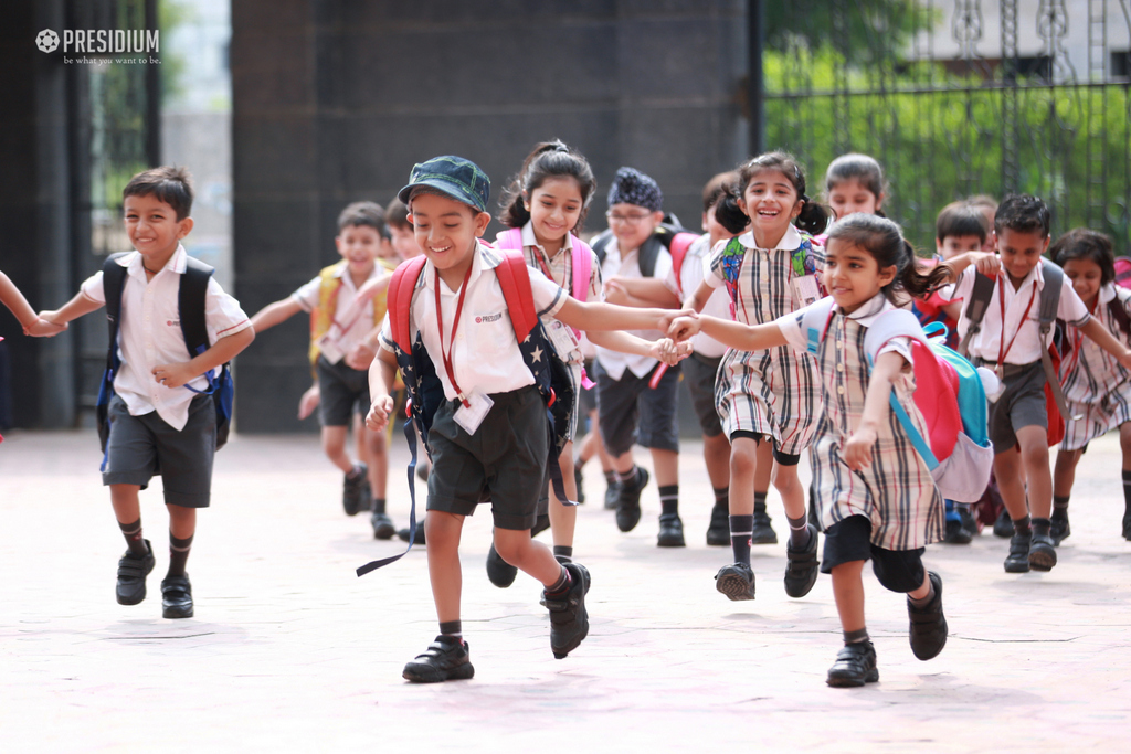 Presidium Rajnagar, THE SCHOOL ENLIVENS WITH EXCITED PRESIDIANS AFTER SUMMER BREAK! 