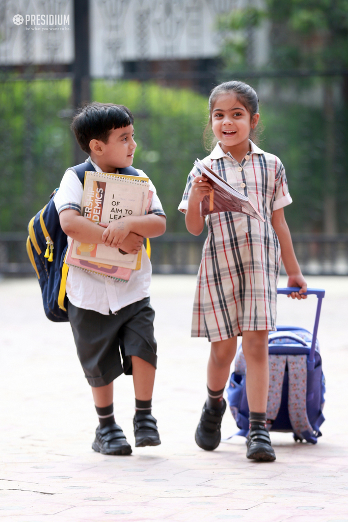 Presidium Rajnagar, THE SCHOOL ENLIVENS WITH EXCITED PRESIDIANS AFTER SUMMER BREAK! 