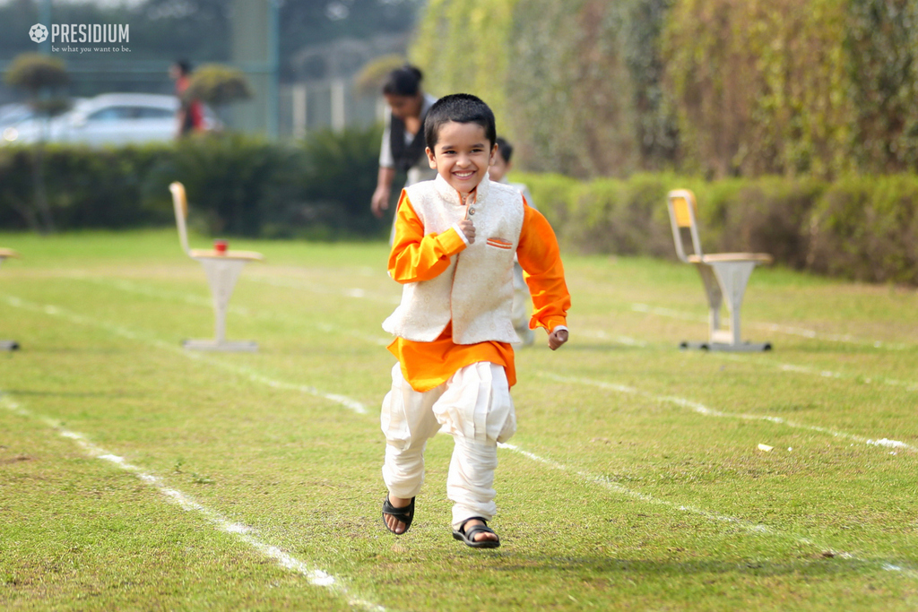 Presidium Rajnagar, SPORTS DAY SEMI FINALS: SPORTS REVEAL THE CHARACTER OF PLAYERS