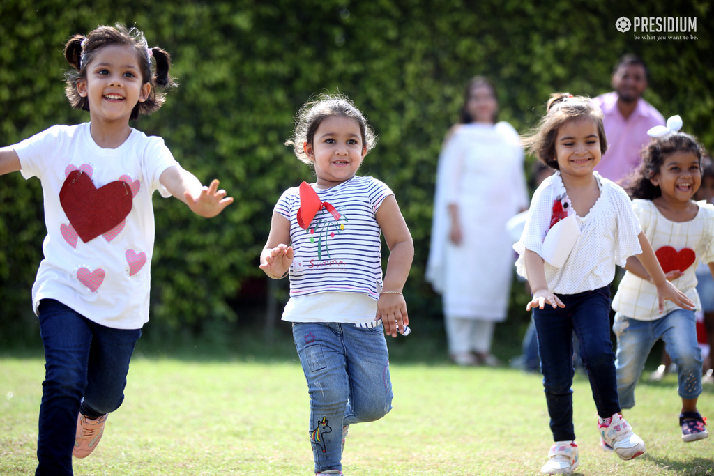 Presidium Rajnagar, HEART DAY: PRESIDIANS GIVE THUMBS UP TO A HEALTHY LIFESTYLE