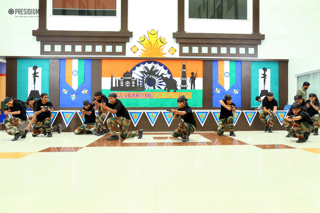 Presidium Indirapuram, STUDENTS CELEBRATE THE UNITY OF INDIA WITH MRS.SUDHA GUPTA