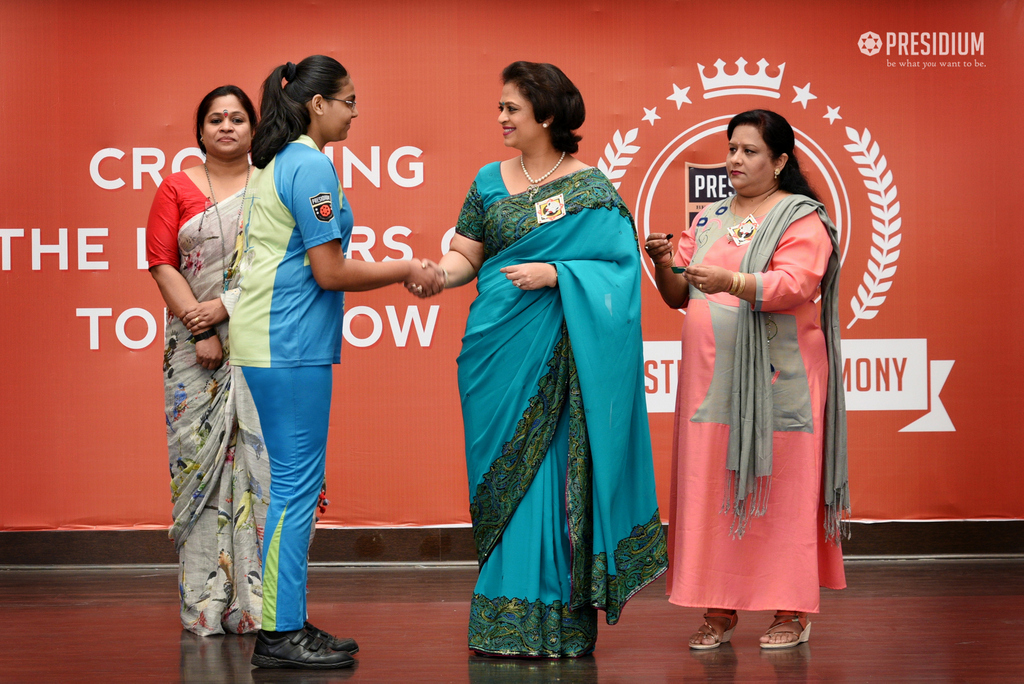 Presidium Rajnagar, INVESTITURE CEREMONY 2018: CROWNING LEADERS OF PRESIDIUM!