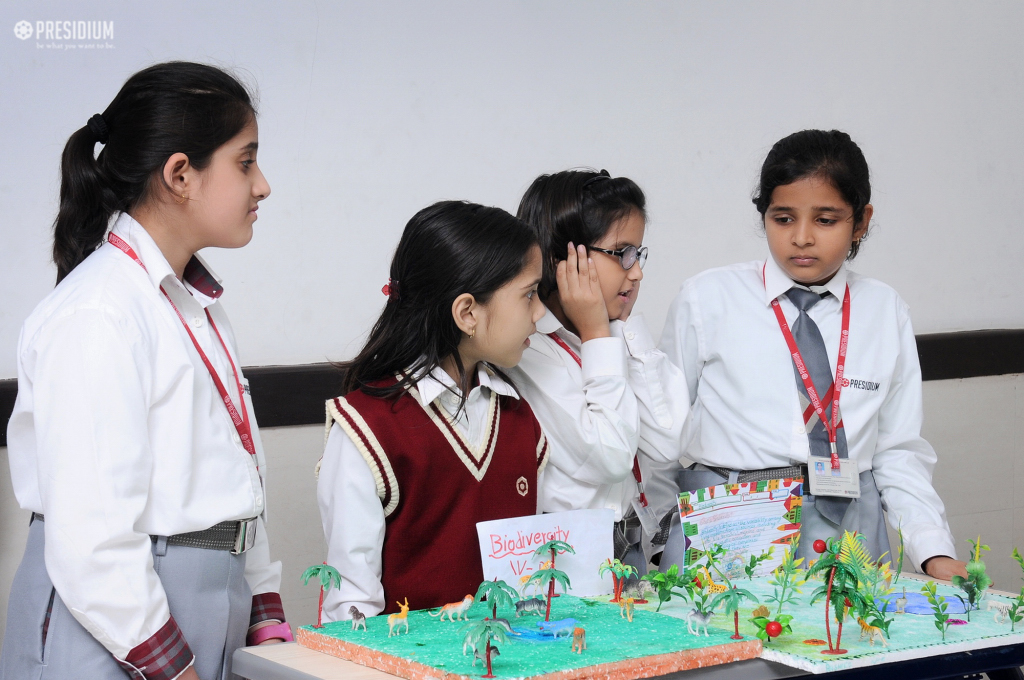 Presidium Rajnagar, PRESIDIANS CELEBRATE SCIENCE WEEK WITH THE THEME ‘FUTURE EARTH’