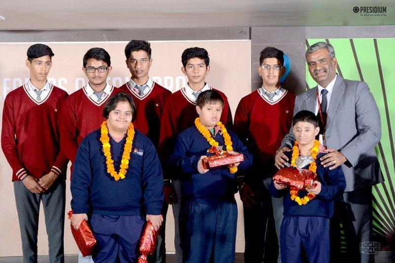 Presidium Gurgaon-57, PRESIDIUM GURGAON 57 GIVES A HEARTFELT WELCOME TO SPARSH STUDENTS