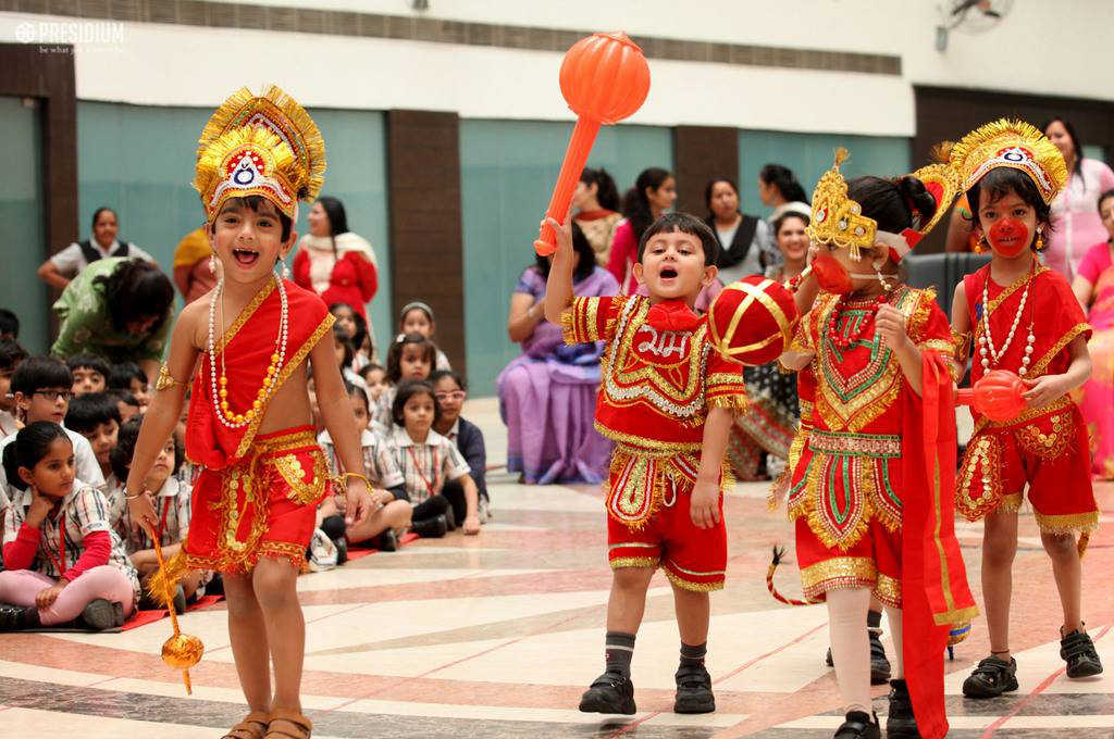 Presidium Indirapuram, PRESIDIANS ORGANISE A SPECIAL ASSEMBLY TO CELEBRATE 'VIJAYDASHMI'