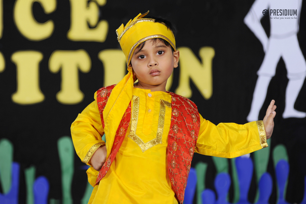 Presidium Vivek Vihar, PRAISEWORTHY POWERFUL PERFORMANCES AT INTERCLASS DANCE CONTEST