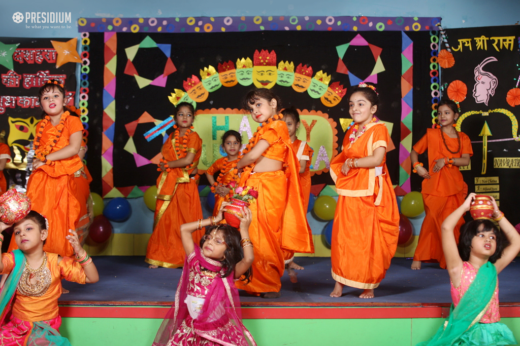 Presidium Vivek Vihar, PRESIDIANS SEEK BLESSINGS FROM LORD RAMA ON DUSSERHA