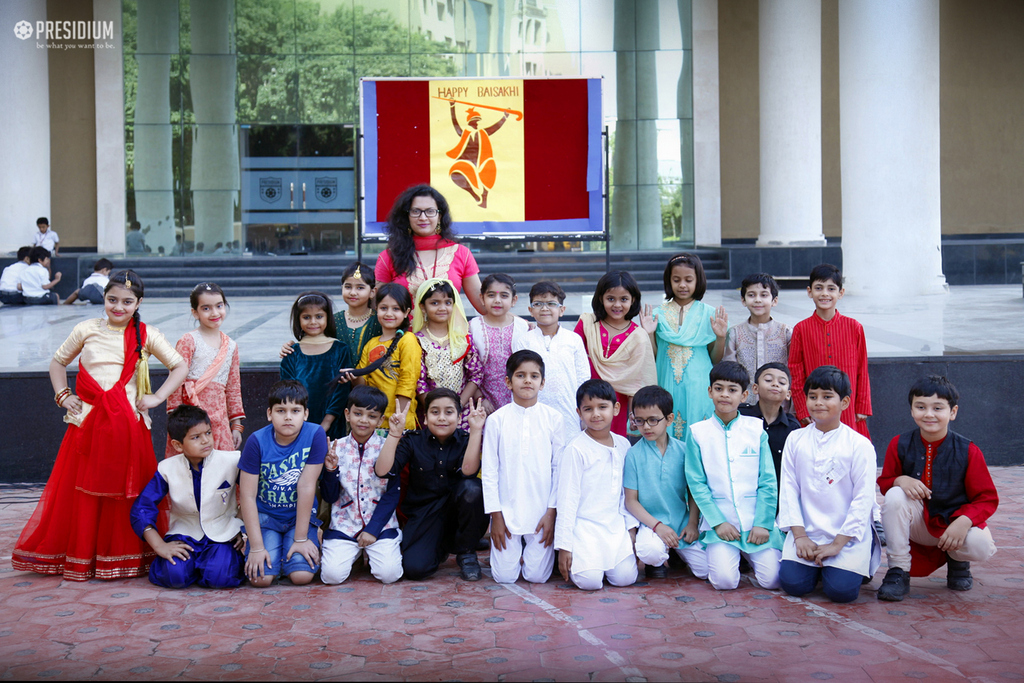 Presidium Gurgaon-57, BLISSFUL BAISAKHI REVELS BRIGHTEN UP THE SPIRITS OF PRESIDIANS