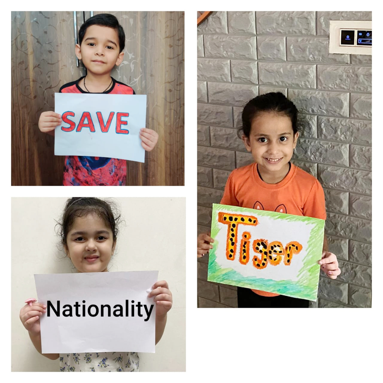 Presidium Indirapuram, GLOBAL TIGER DAY: STUDENTS  PLEDGE TO PROTECT THE NATIONAL ANIMAL