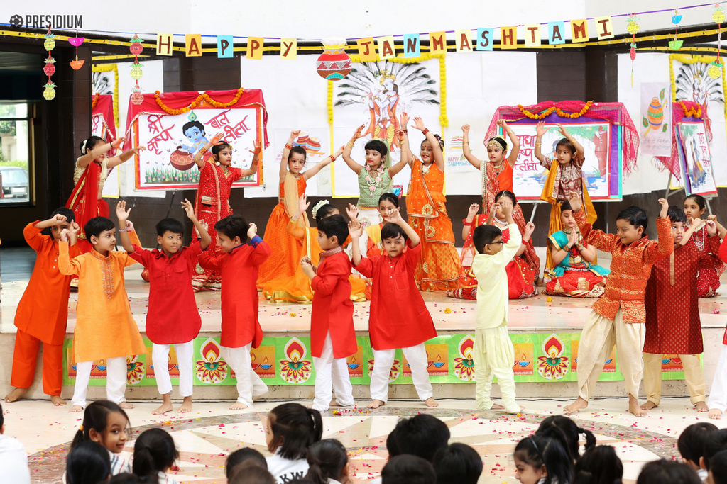 Presidium Indirapuram, CELEBRATING THE BIRTH OF LORD KRISHNA ON JANMASHTAMI