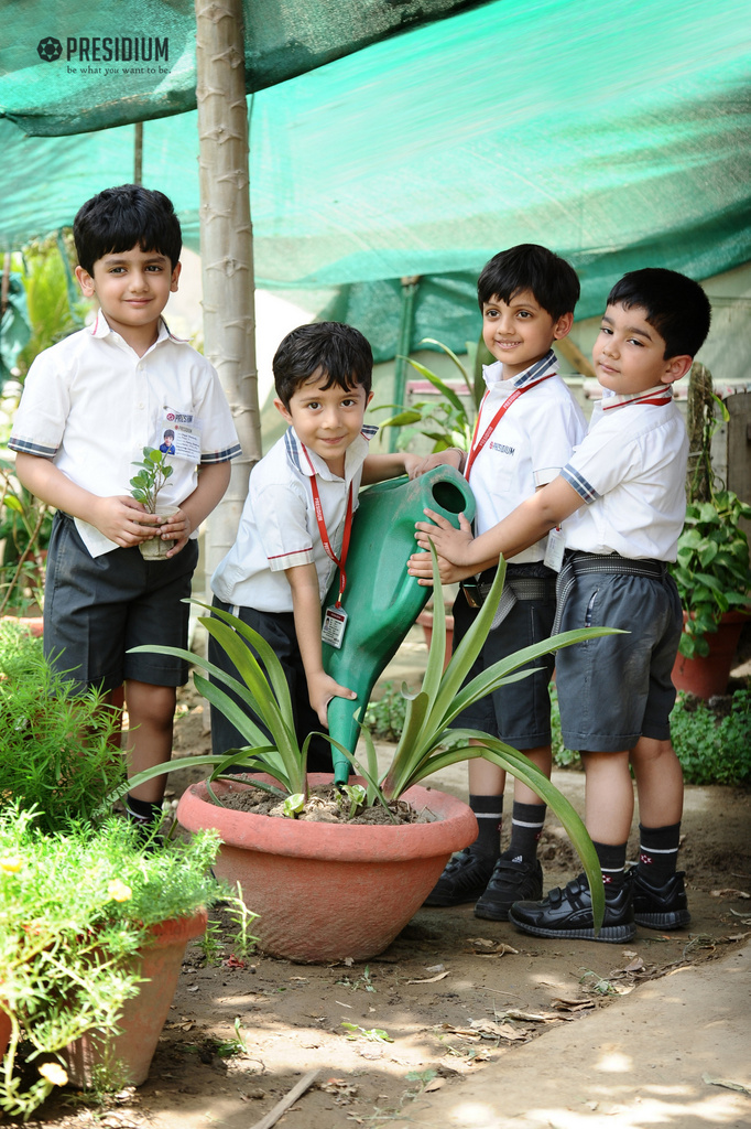 Presidium Indirapuram, EARTH WEEK SENSITIZES PRESIDIANS ABOUT ENVIRONMENT CONSERVATION