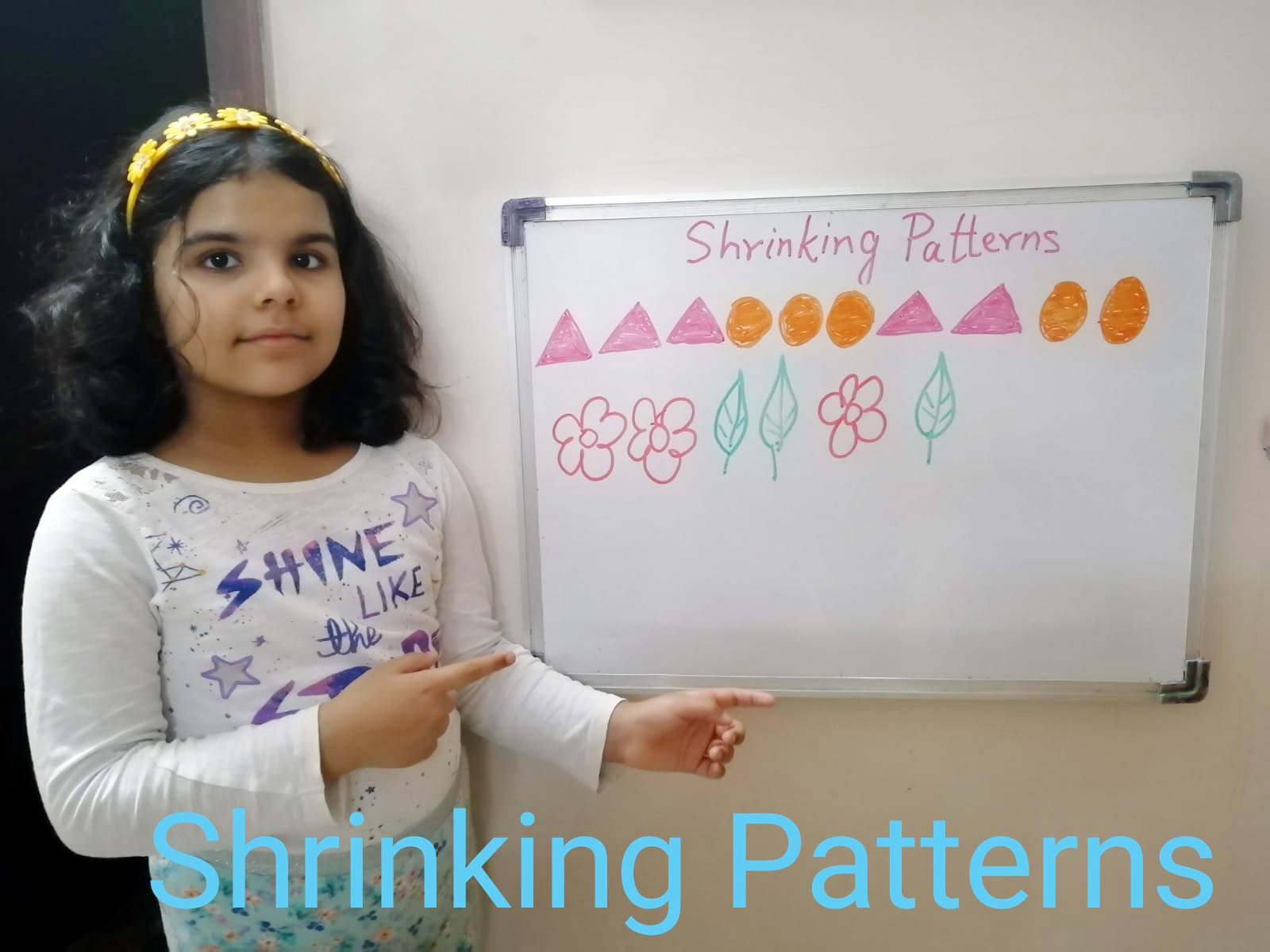 Presidium Dwarka-6, STUDENTS LEARN ABOUT THE DIFFERENT TYPES OF PATTERNS