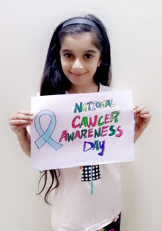 Presidium Pitampura, STUDENTS CELEBRATE NATIONAL CANCER AWARENESS DAY WITH ZEAL