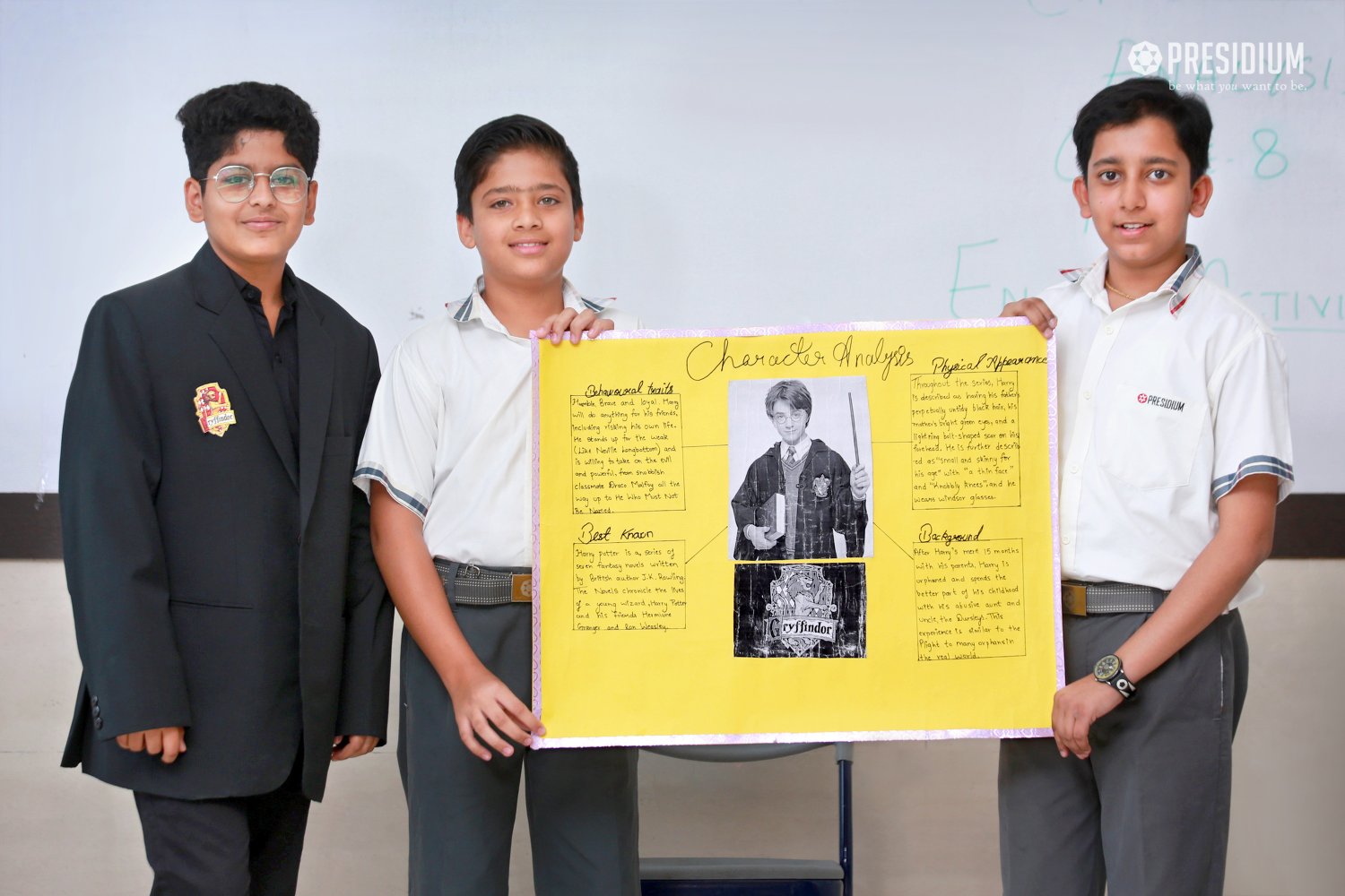 Presidium Rajnagar, STUDENTS LEARN THE ART OF CHARACTER ANALYSIS!