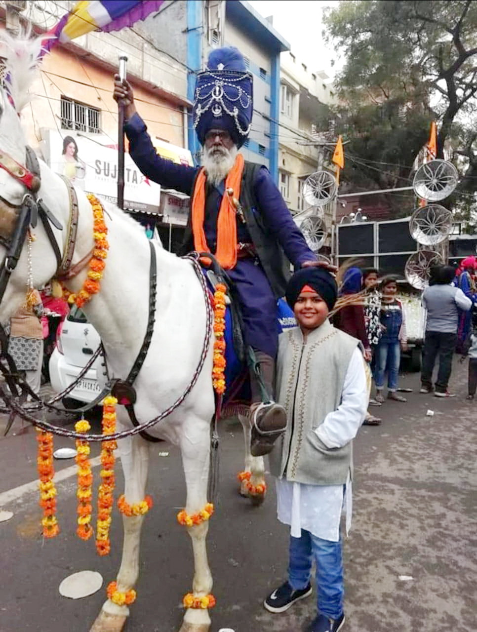 Presidium Rajnagar, STUDENTS PROPAGATE THE DIVINE MESSAGE OF GURU NANAK DEV JI