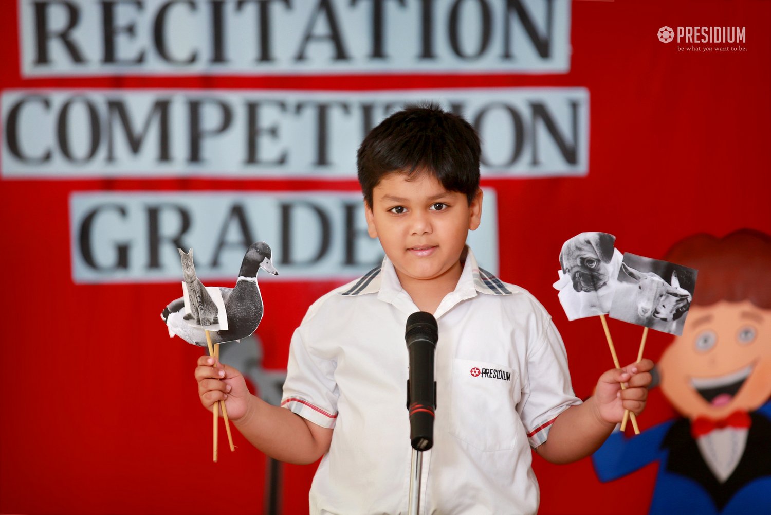 Presidium Rajnagar, RECITATION COMPETITION: STUDENTS HONE THEIR COMMUNICATIONS SKILL