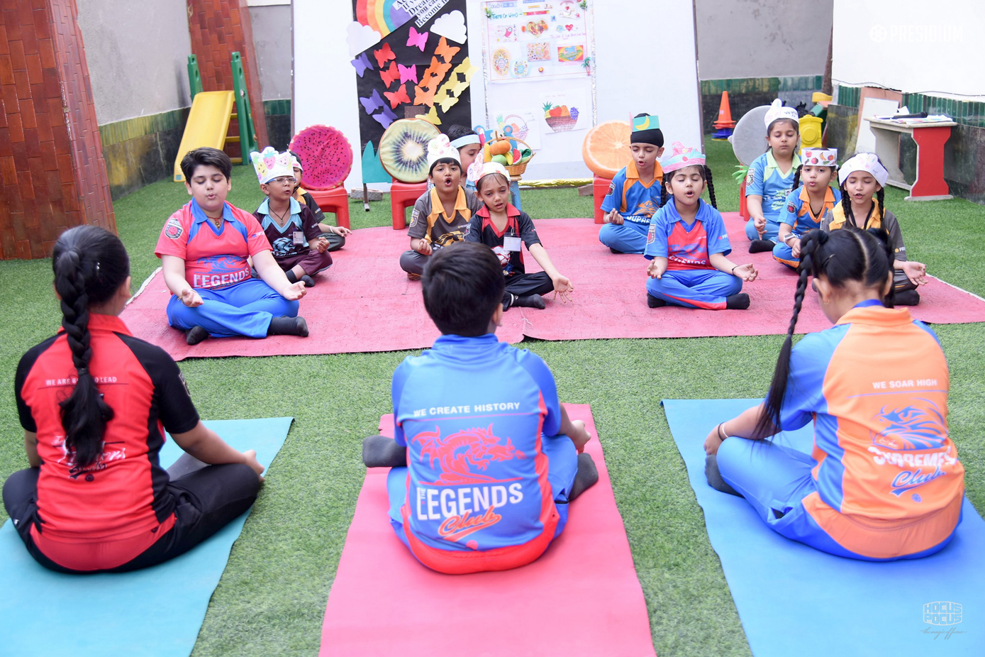 Presidium Vivek Vihar, STUDENTS LEARN THE IMPORTANCE OF STAYING PHYSICALLY FIT