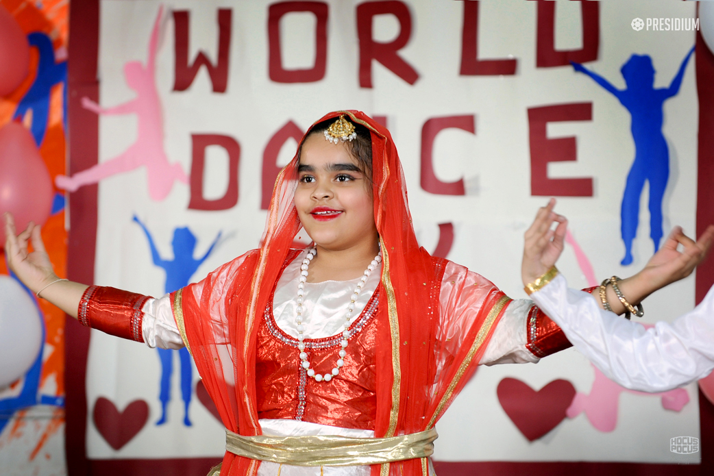 Presidium Vivek Vihar, CELEBRATING WORLD DANCE DAY WITH AN ARRAY OF PERFORMANCES