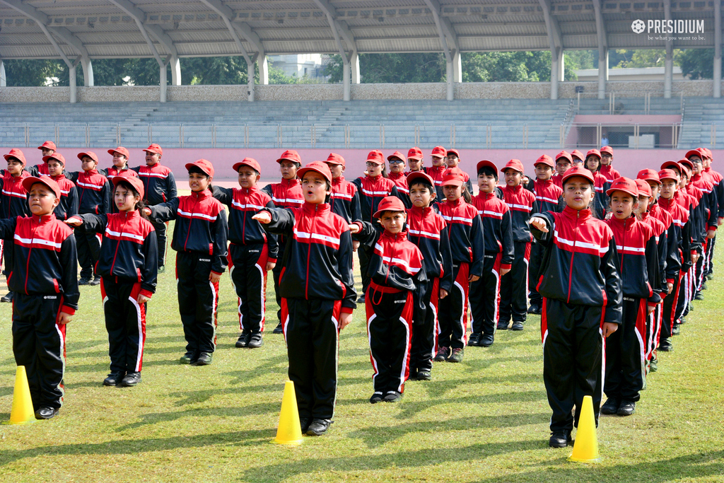 Presidium Pitampura, SPORTS DAY: AN EPITOME OF STUDENTS’ ENERGY AND SPORTSMANSHIP