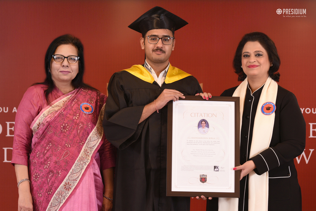 Presidium Gurgaon-57, CITATION CEREMONY: WISHING THE STUDENTS A BRIGHTER FUTURE AHEAD