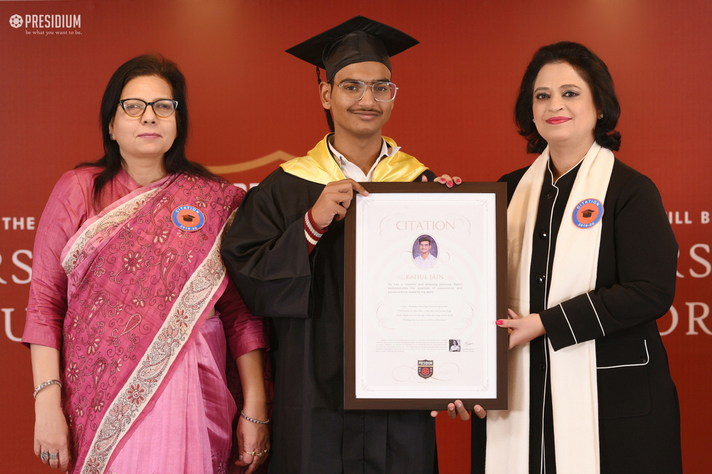 Presidium Gurgaon-57, CITATION CEREMONY: WISHING THE STUDENTS A BRIGHTER FUTURE AHEAD