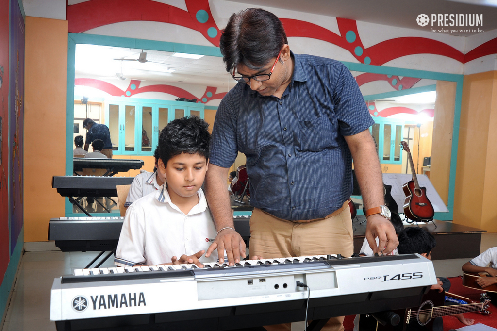 Presidium Gurgaon-57, STUDENTS MASTER ART OF DANCE & MUSIC WITH MASTERS IN THE FIELD