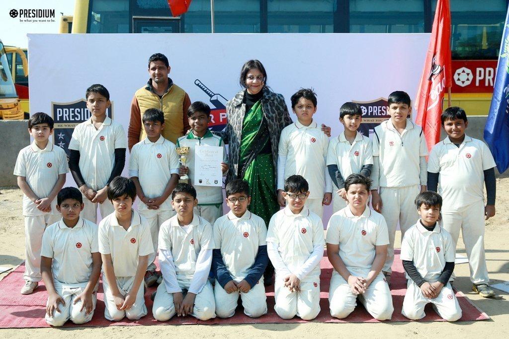 Presidium Indirapuram, INTER PRESIDIUM CRICKET TOURNAMENT-INDIRAPURAM ENTERS THE SEMIFINALS