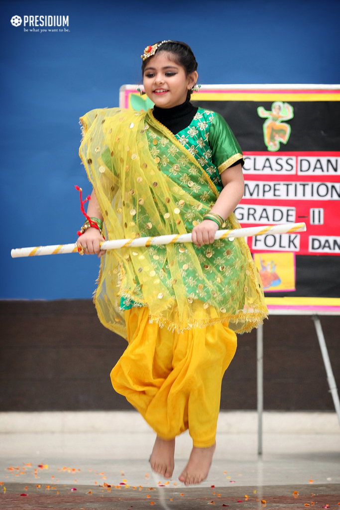 Presidium Indirapuram, PRESIDIANS SHOWCASE ELEGANT MOVES IN INTERCLASS DANCE COMPETITION