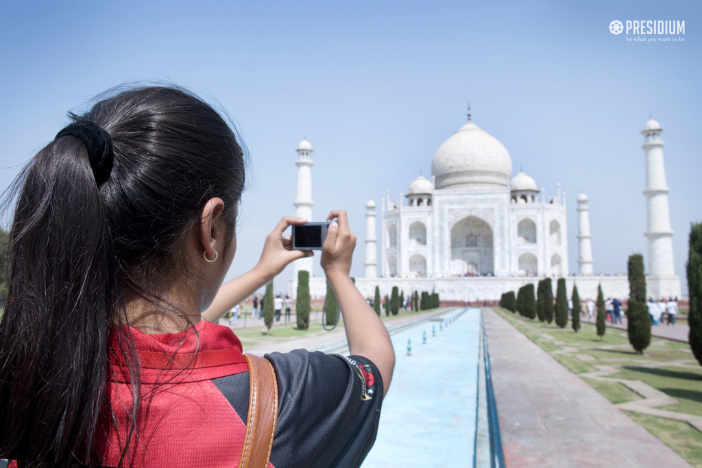 Presidium Gurgaon-57, PRESIDIANS VISIT THE TAJ MAHAL TO ADMIRE ITS MAJESTIC BEAUTY