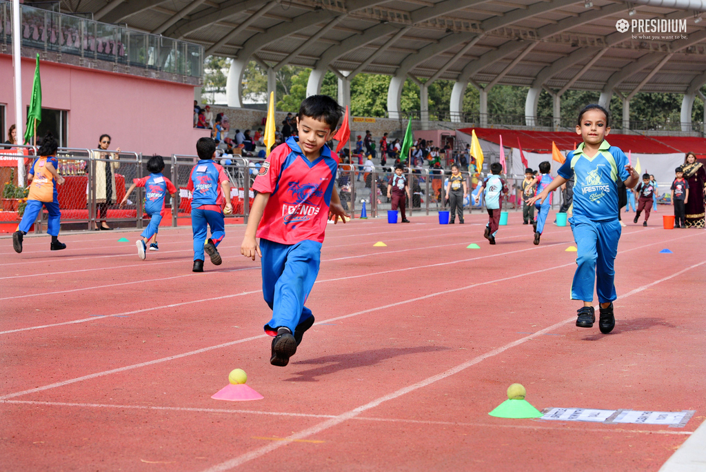 Presidium Dwarka-6, PRESIDIUM CELEBRATES THE MOST AWAITED SPORTS DAY-THE INVINCIBLES