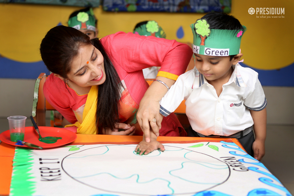 Presidium Pitampura, EARTH DAY: PLEDGING TO MAKE OUR PLANET MORE GREENER & CLEANER!