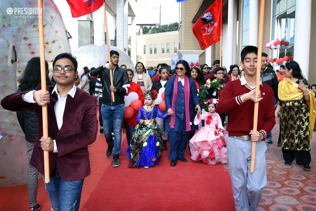 Presidium Gurgaon-57, PRESIDIANS KICK-START THE CARNIVAL IN THE PRESENCE OF SUDHA MA'AM