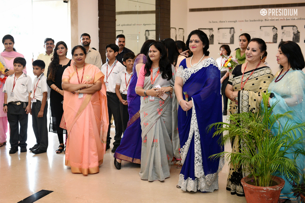 Presidium Gurgaon-57, UNIQUE TEACHER’S DAY CELEBRATIONS WITH CHAIRPERSON, MRS.GUPTA