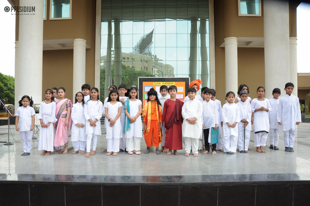 Presidium Gurgaon-57, PRESIDIANS LEARN ABOUT EIGHT FOLD PATH OF LIFE ON BUDDHA PURNIMA