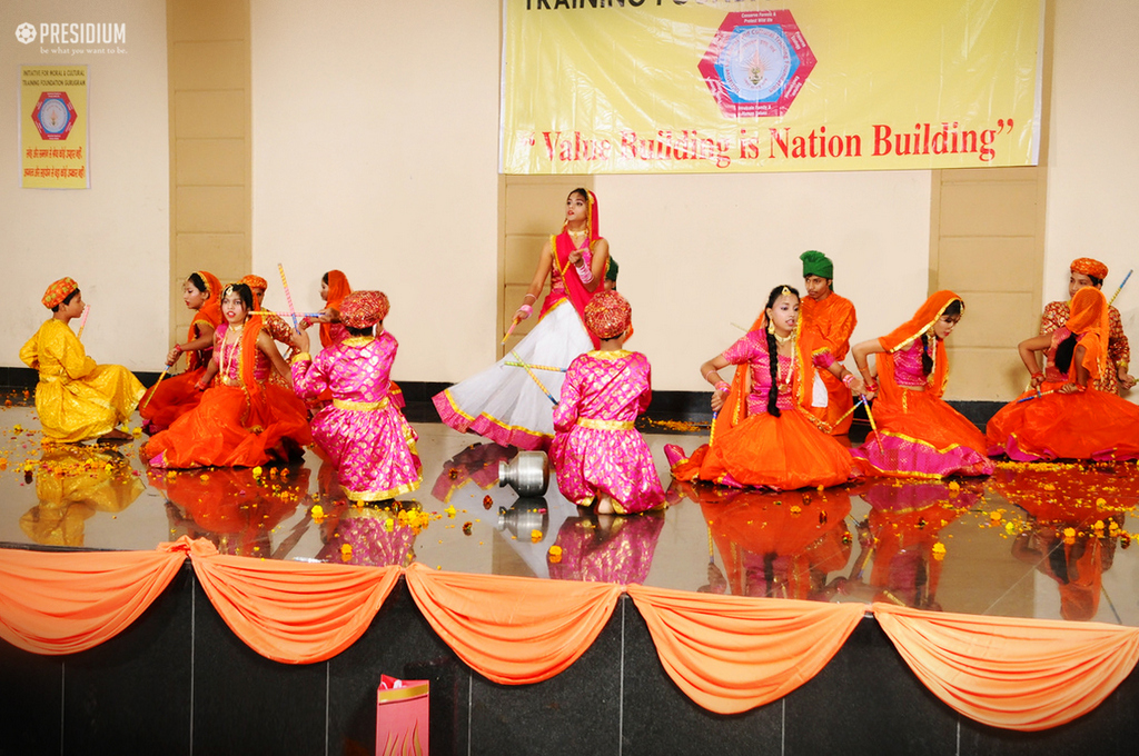 Presidium Gurgaon-57, INTER-SCHOOL FOLK DANCE COMPETITION: A CULTURAL EXTRAVAGANZA