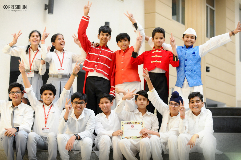 Presidium Gurgaon-57, INTER-SCHOOL FOLK DANCE COMPETITION: A CULTURAL EXTRAVAGANZA