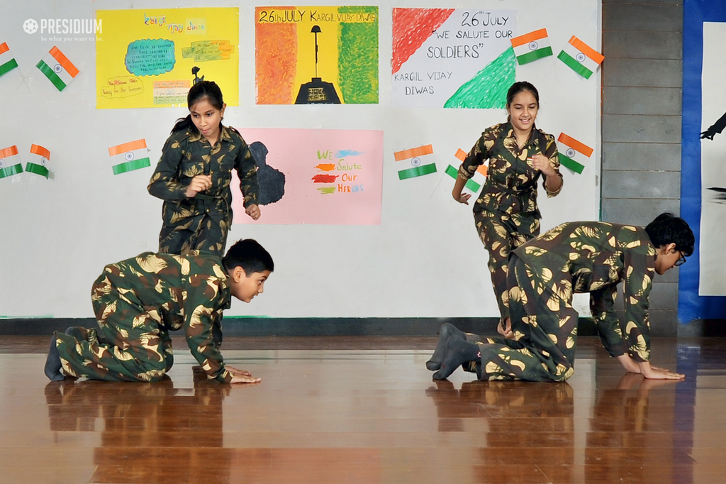 Presidium Gurgaon-57, KARGIL VIJAY DIWAS: PRESIDIANS LIGHT CANDLES IN HONOUR OF MARTYRS