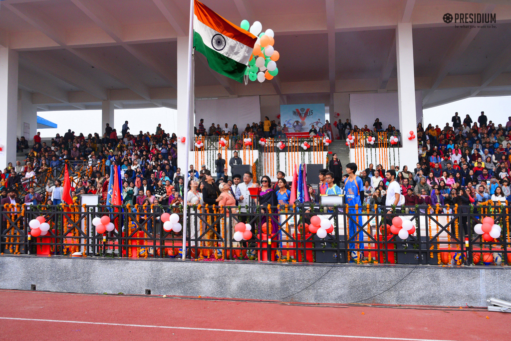 Presidium Gurgaon-57, SPORTS DAY: A DAY FILLED WITH THE EXHILARATION OF JOY & VICTORY