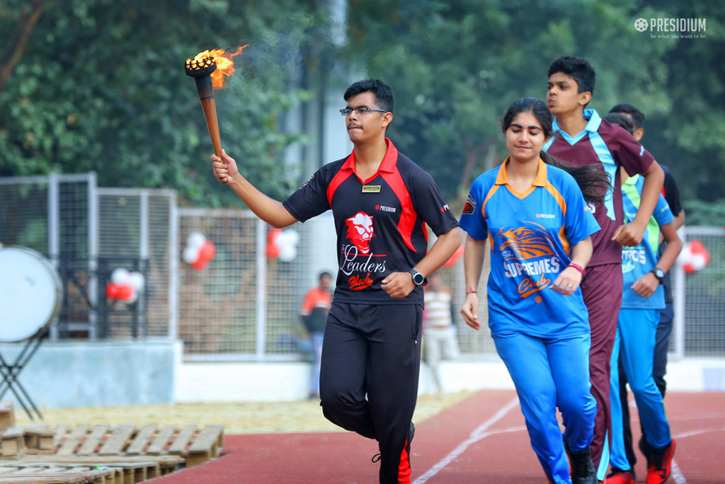 Presidium Gurgaon-57, SPORTS DAY: A DAY FILLED WITH THE EXHILARATION OF JOY & VICTORY