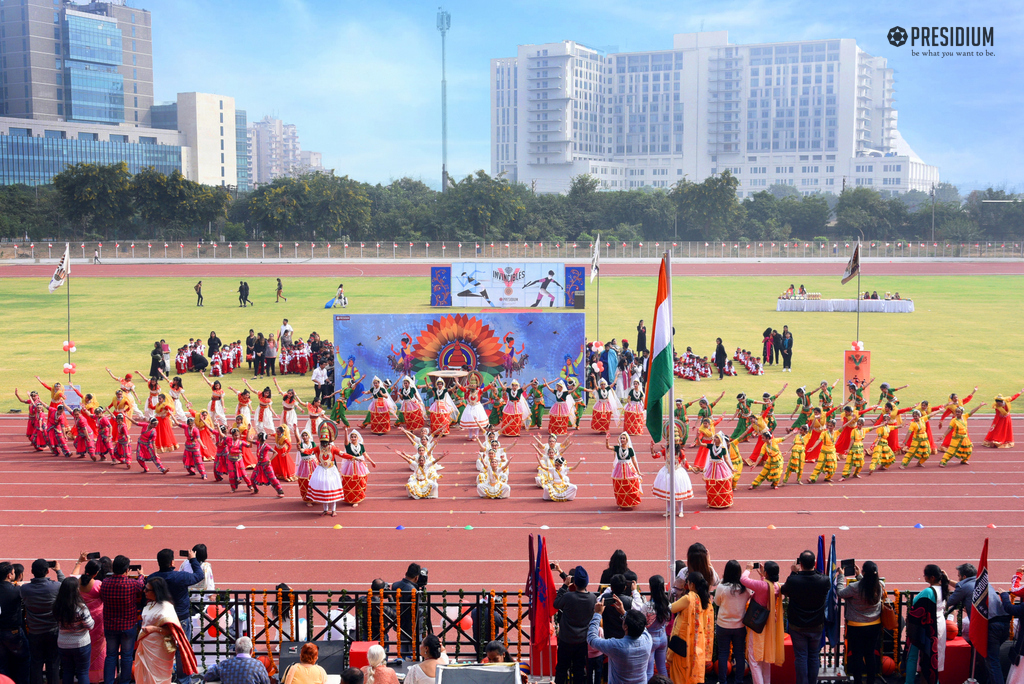 Presidium Gurgaon-57, SPORTS DAY: A DAY FILLED WITH THE EXHILARATION OF JOY & VICTORY